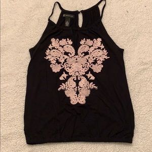 INC Sleeveless Black Tank